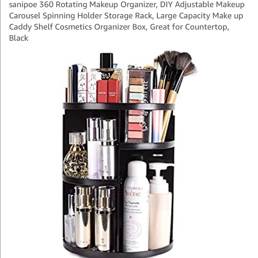 Makeup organizer